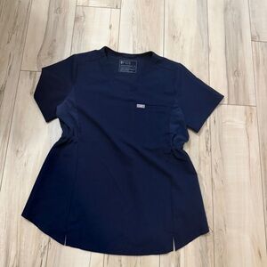 Figs Maternity Deep Blue Work Top
